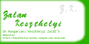 zalan keszthelyi business card